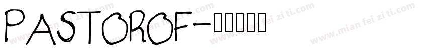 PASTOROF字体转换
