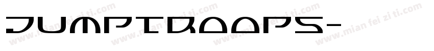 Jumptroops字体转换