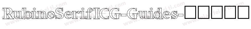 RubinoSerifICG-Guides字体转换