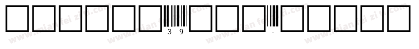 rscode39生成器字体转换