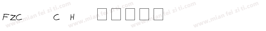 FZChaoCuHei字体转换