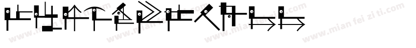 FudoniThree字体转换