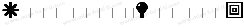 GeographicSymbols字体转换