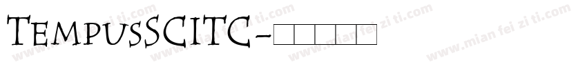 TempusSCITC字体转换