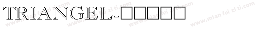 Triangel字体转换