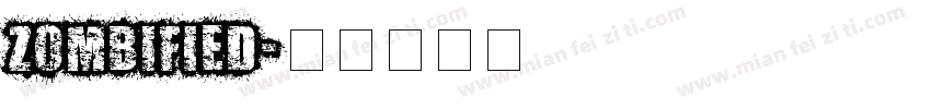 Zombified字体转换