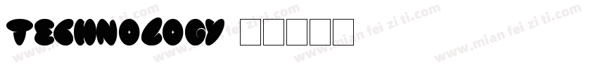 Technology字体转换