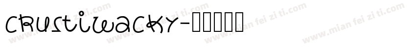 CrustiWacky字体转换