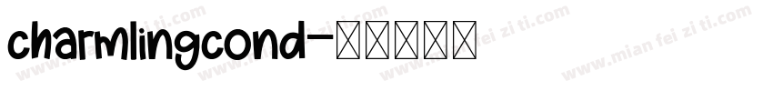 charmlingcond字体转换