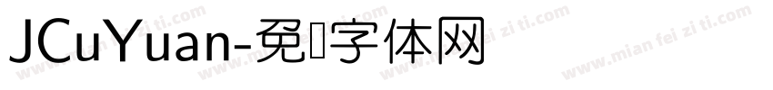 JCuYuan字体转换