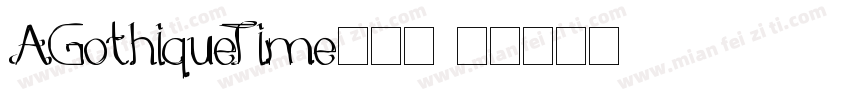 AGothiqueTime手机版字体转换