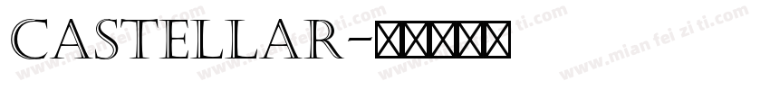 castellar字体转换