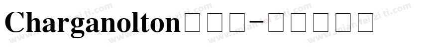 Charganolton生成器字体转换