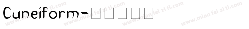 Cuneiform字体转换