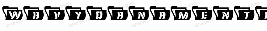 WavyOrnamental字体转换