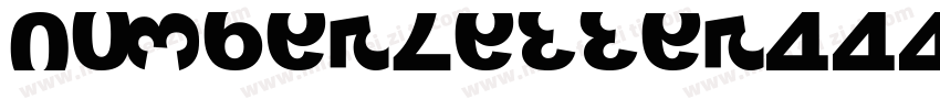 NumberLetter字体转换