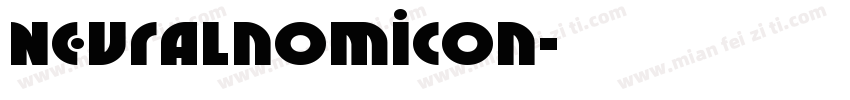Neuralnomicon字体转换