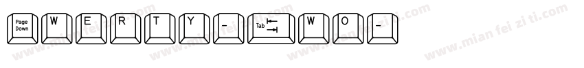 Qwerty-Two字体转换