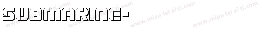 Submarine字体转换