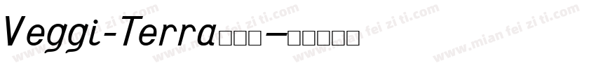 Veggi_Terra生成器字体转换