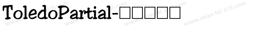 ToledoPartial字体转换