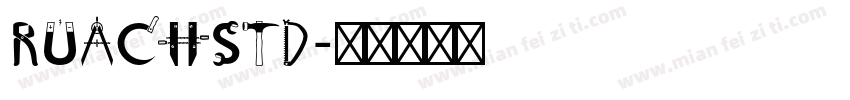 RuachStd字体转换