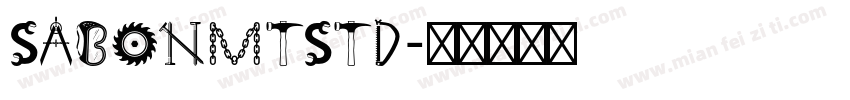 SabonMTStd字体转换