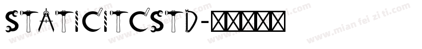 StaticITCStd字体转换