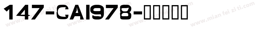 147-CAI978字体转换