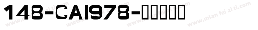 148-CAI978字体转换