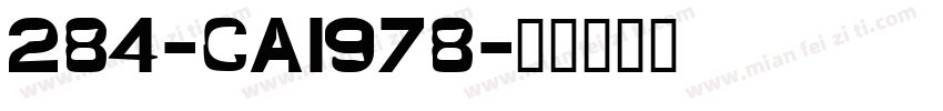 284-CAI978字体转换