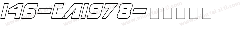 146-CAI978字体转换