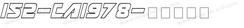 152-CAI978字体转换