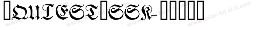 AquiEstaSSK字体转换