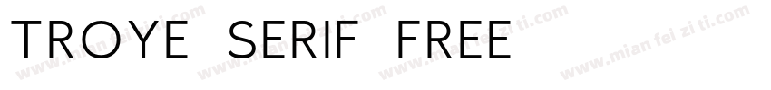 Troye-Serif-Free-2字体转换