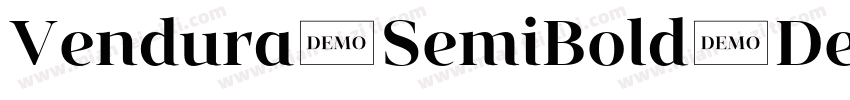 Vendura-SemiBold-Dem字体转换