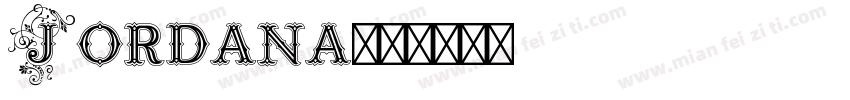 Jordana字体转换