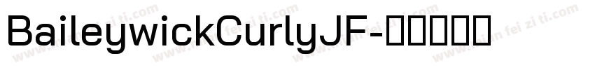 BaileywickCurlyJF字体转换