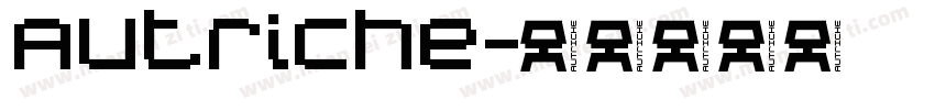 Autriche字体转换