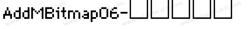 AddMBitmap06字体转换