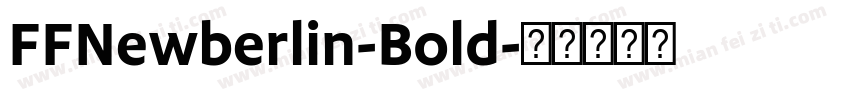 FFNewberlin-Bold字体转换