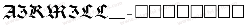 AIRMILL_字体转换