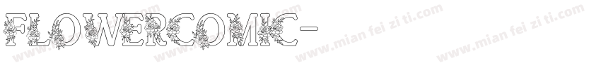 FLOWERCOMIC字体转换