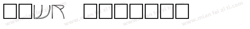 zyWR001字体转换
