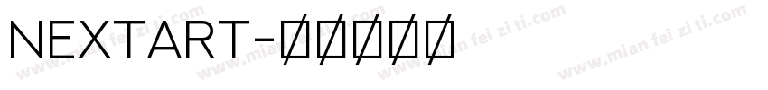 NEXTART字体转换