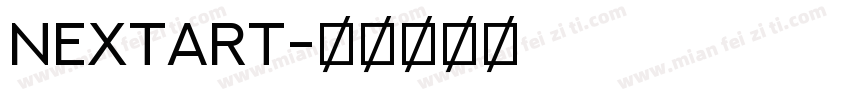 NEXTART字体转换