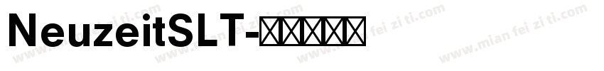 NeuzeitSLT字体转换