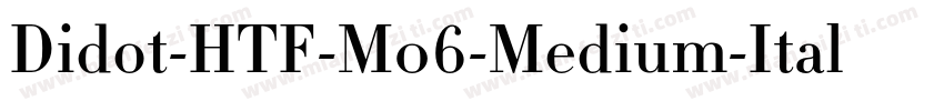 Didot-HTF-M06-Medium-Ital手机版字体转换