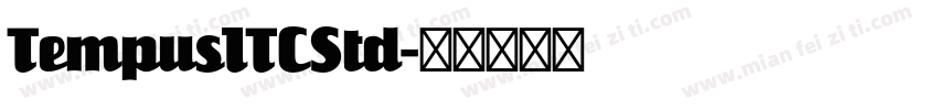 TempusITCStd字体转换