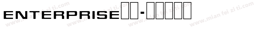 enterprise字体字体转换